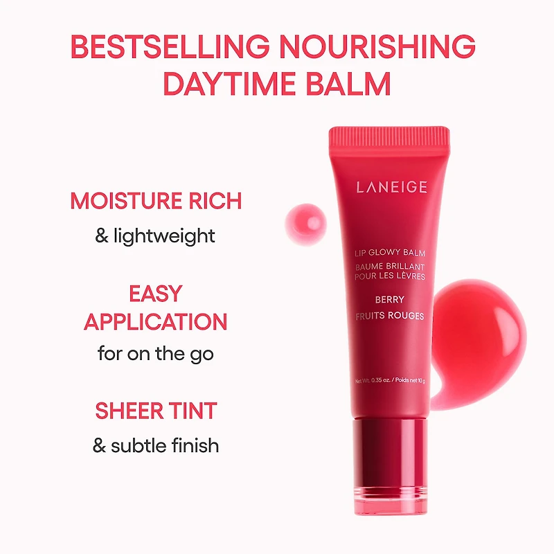 Lip Glowy Balm – Lightweight Hydration Treatment with Shea Butter