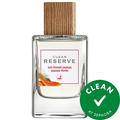 CLEAN RESERVE Sun-Kissed Papaya Eau De Parfum with Vanilla and Sandalwood 3.4oz/100ml
