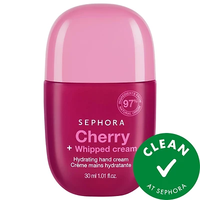 SEPHORA COLLECTION Cherry + Whipped Hydrating Hand Cream 1.01 oz/30 ml