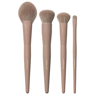Morphe Iced Mocha 4-Piece Face Brush Set