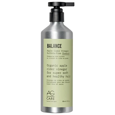 AG Care Balance Apple Cider Vinegar Sulfate-Free Shampoo for Soft, Shiny Hair fl mL