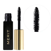 MERIT Mini Clean Lash Lengthening Tubing Mascara Black 0.11 oz/3.5 mL