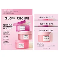 Glow Recipe Korean Toner Pad Skin Care Kit for Pores, Dark Spots, and Skin Barrier Repair