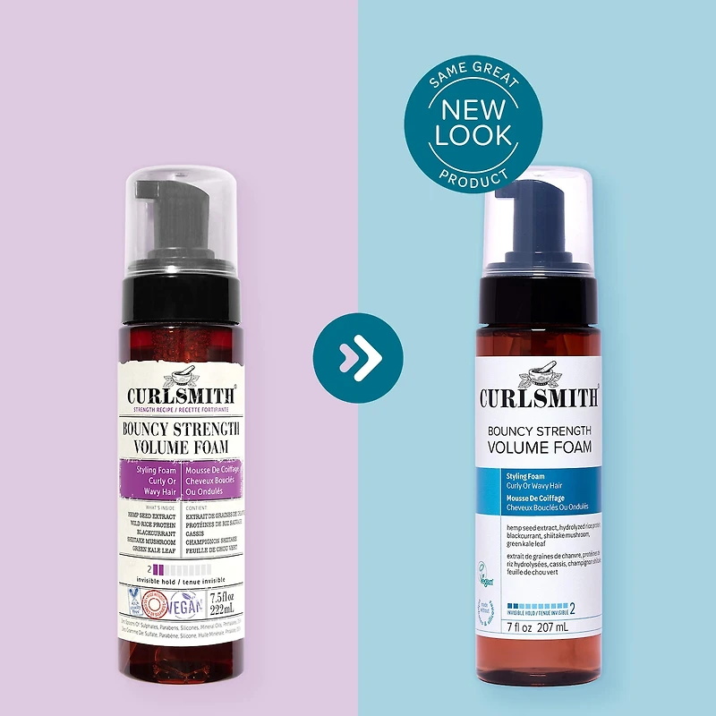 Bouncy Strength Curly Volume Foam