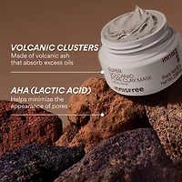Masque coréen à l’argile purifiante Super Volcanic régulateur de sébum
