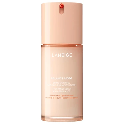LANEIGE Balance Mode Shine Control & Pore-Minimizing Lightweight Moisturizer for Oily Skin 2.71 fl. oz./80 ml