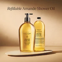 Cleansing And Softening Refillable Shower Oil With Almond