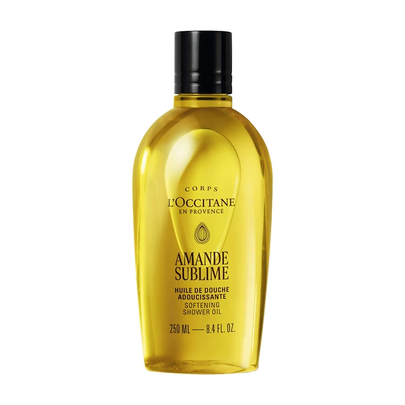 Cleansing And Softening Refillable Shower Oil With Almond