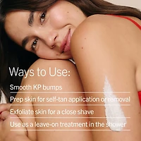 Exfoliant pour le corps KP Bump Eraser avec 10 % d’AHA cibler la kératose pilaire
