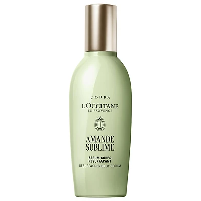 L'Occitane Amande Sublime Almond Resurfacing Body Serum with 5% AHA 3.3 oz/100 ml