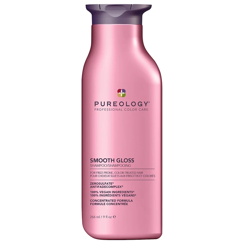 Pureology Smooth Gloss Shampoo for Frizz Control & Hair Shine
