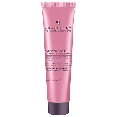 Pureology Mini Smooth Gloss Mask for Frizz Control & Hair Shine 1 oz/30 ml