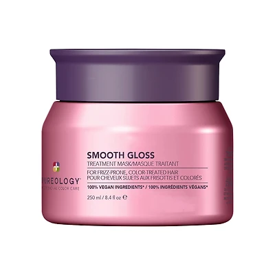 Pureology Smooth Gloss Hair Mask for Frizz Control & Hair Shine 8.4 oz/250 ml