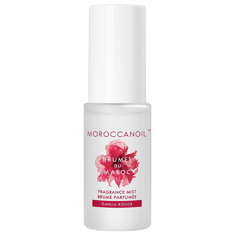 Moroccanoil Mini Dahlia Rouge Hair & Body Fragrance Mist with Dahlia Petal & Pearl Tuberose 1 oz/30 ml