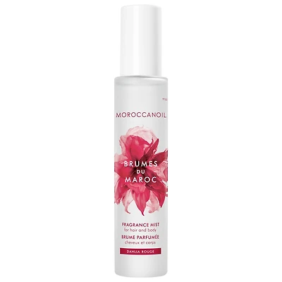 Moroccanoil Dahlia Rouge Hair & Body Fragrance Mist with Dahlia Petal & Pearl Tuberose 3.4 oz/100 ml