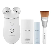 Trousse de départ avec appareil de tonification pour le visage à microcourant TRINITY+