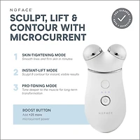 Trousse de départ avec appareil de tonification pour le visage à microcourant TRINITY+