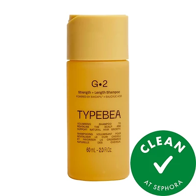 TYPEBEA Mini G2 Strength + Length Shampoo 2 fl oz/60 ml