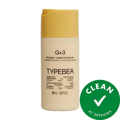 TYPEBEA Mini G3 Strength + Length Conditioner 2 fl oz/60ml