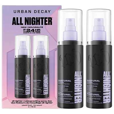 Urban Decay All Nighter Makeup Setting Spray Duo 2 x 4 oz/118 mL
