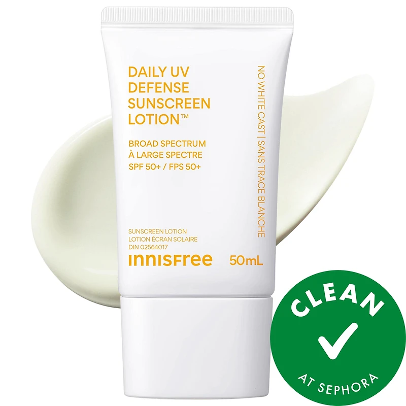 innisfree Daily UV Defense Korean Sunscreen Lotion SPF 50+ 1.69 oz/50 ml