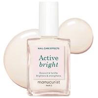 Manucurist Active Bright Nail Concealer and Nail Brightener For a Whitening Effect 15ml
