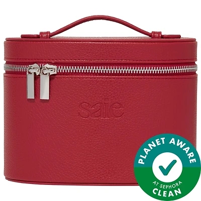 Saie The Mini Vanity Case Red