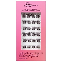 Lilly Lashes Self-Adhesive Lash Toppers Feathered Accents