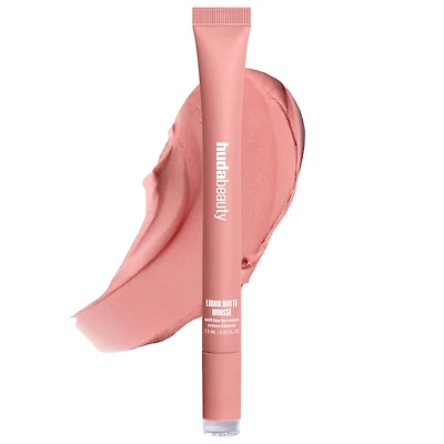 HUDA BEAUTY Liquid Matte Mousse Soft Blur Lip Cream 0.25 oz/7.5 ml
