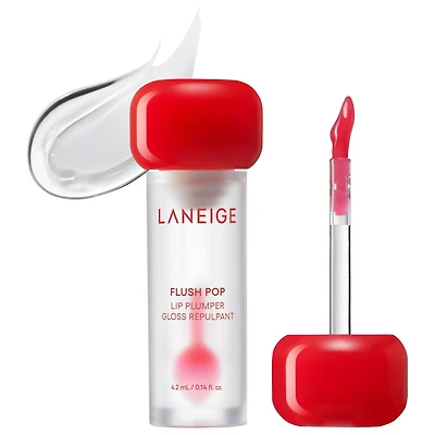 LANEIGE Flush Pop Plumping Peptide Lip Gloss Treatment 0.14 fl. oz./4.2 ml