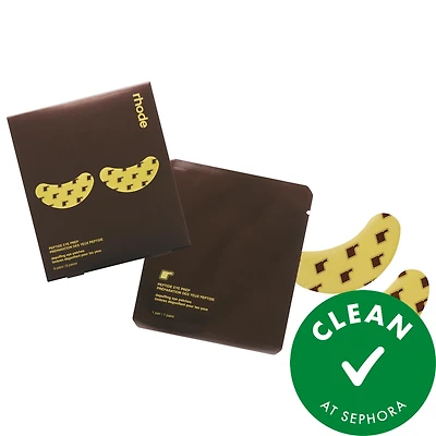 rhode Limited Edition Peptide Eye Prep Depuffing Eye Patches Banana Peel - 6 pairs/pack