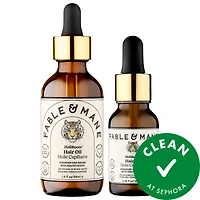 Fable & Mane Holiroots Hair Oil Full-Size & Mini Duo Gift Set