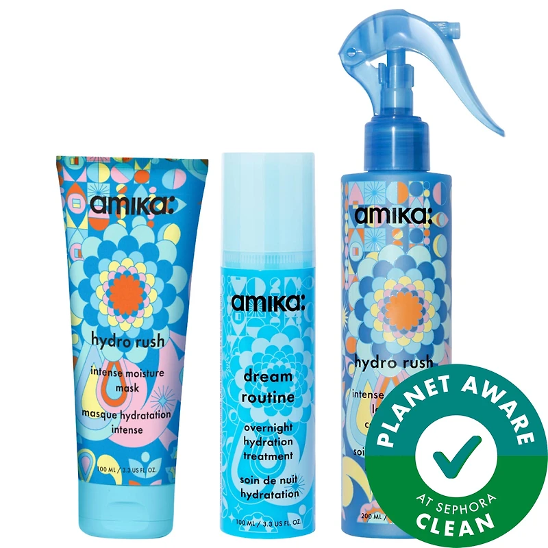 amika Hydration Heroes Hair Treatment Value Set