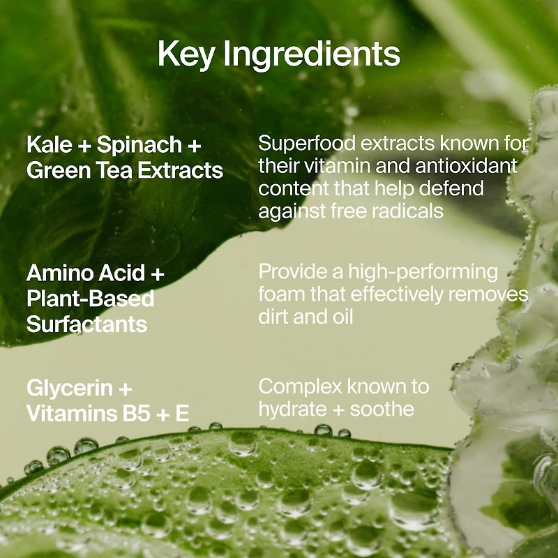 Superfood Hydrating Gentle Antioxidant Refillable Cleanser