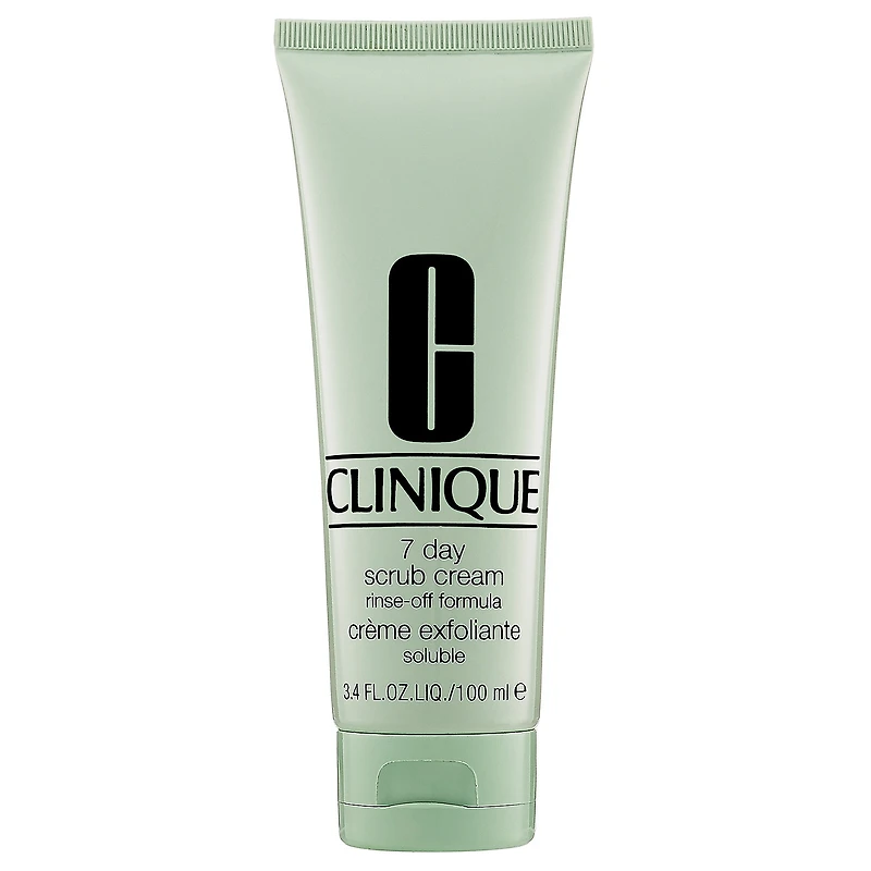 CLINIQUE 7 Day Gentle Face Scrub Cream Exfoliator 3.4 oz/ 100 mL
