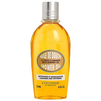 L'Occitane Cleansing And Softening Refillable Shower Oil With Almond mL