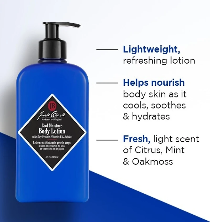 Lotion rafraîchissante pour le corps