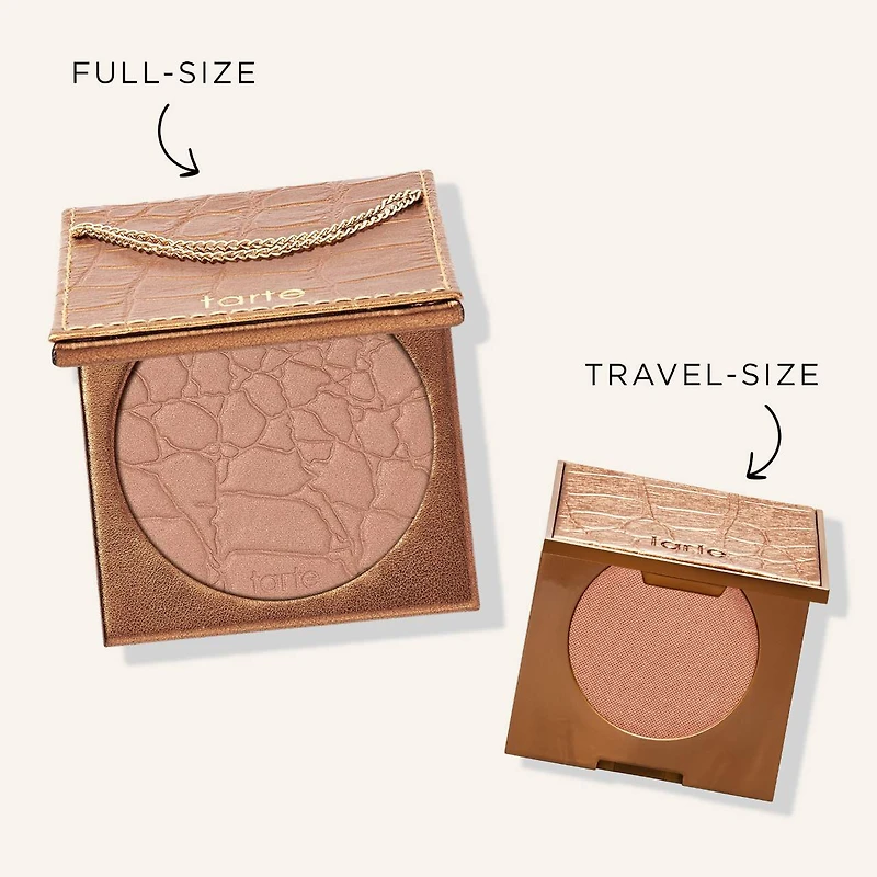 Produit bronzant résistant à l'eau à l'argile amazonienne
