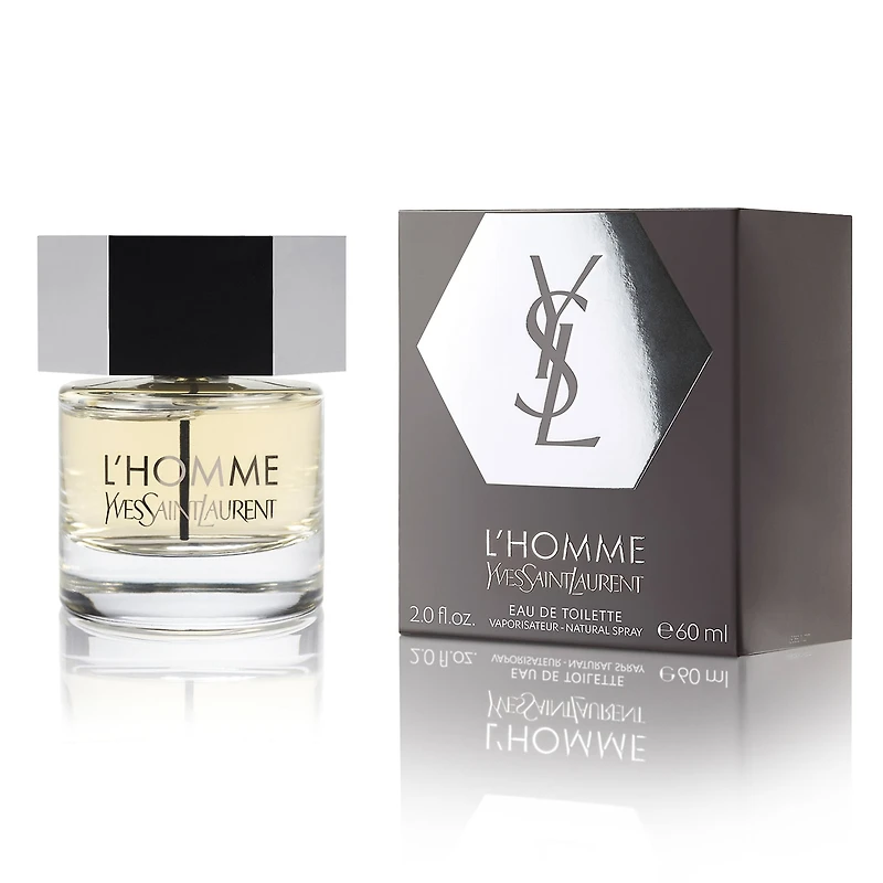 Parfum L’Homme avec des notes de bergamote et vétiver