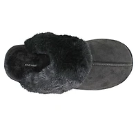 Women's Nine West Furry Clog With Memory Foam