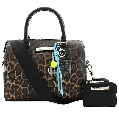Steve Madden Leopard-Print BDELL Satchel