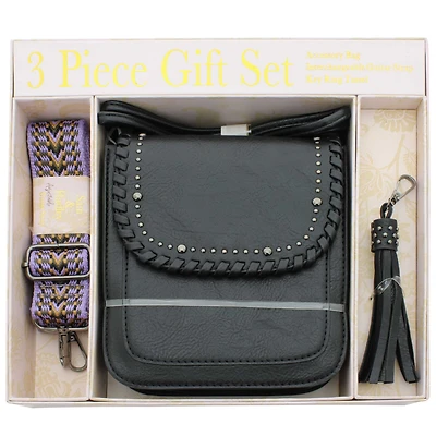 Sam & Hadley Studded Crossbody 3-Piece Gift Set