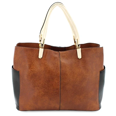 DS Bags Bruce Color-Block Satchel