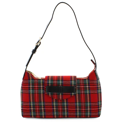 Emperia Tivanna Plaid Shoulder Bag