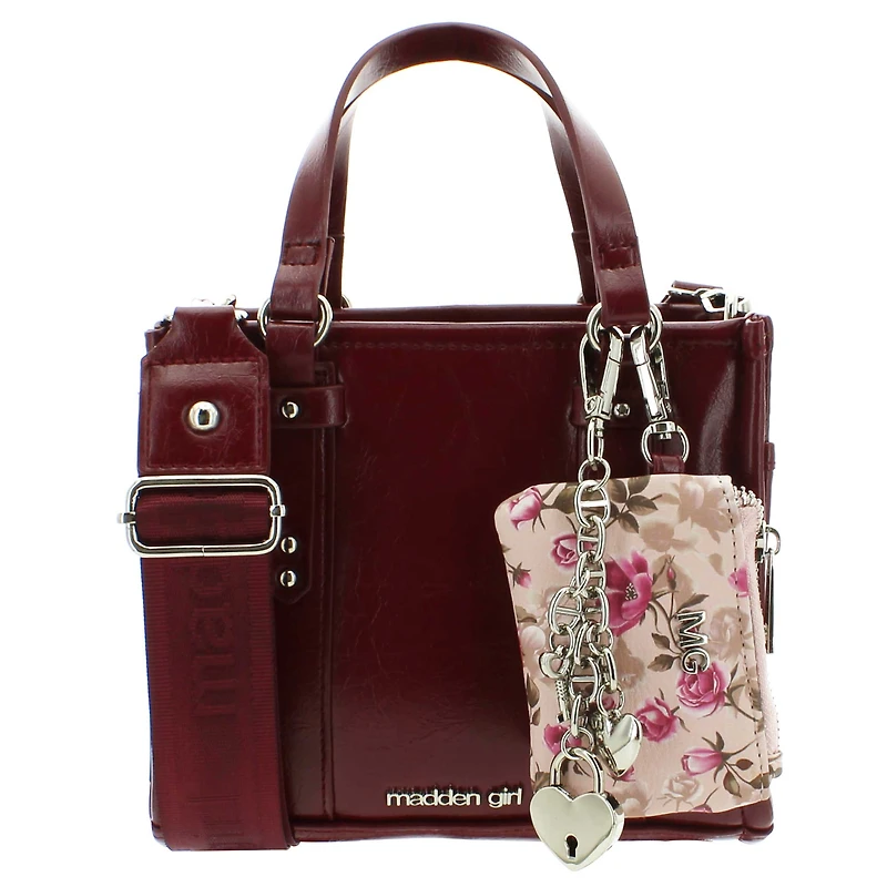 Madden Girl Tote With Small Pouch Clip-On