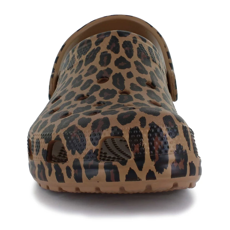 Crocs Classic Leopard Clog