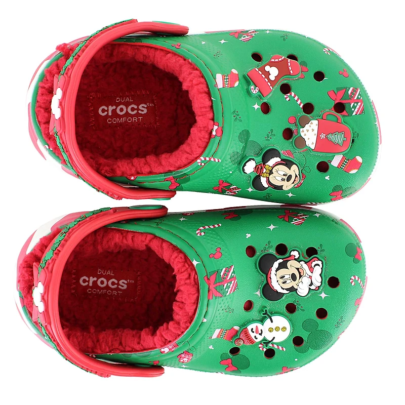 Crocs Mickey Holiday Lined Classic Clog-I