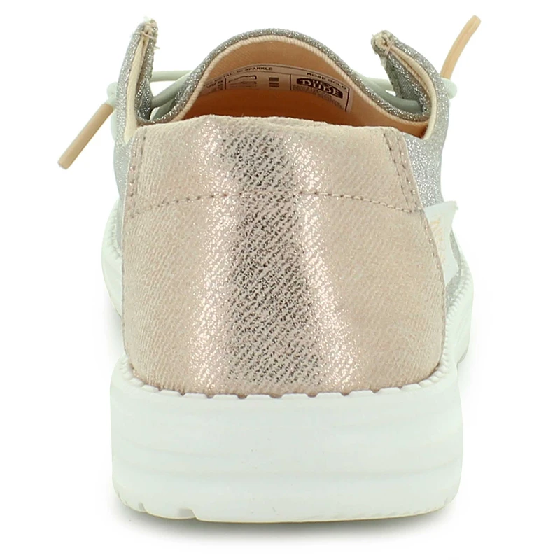 HEYDUDE Wendy Metallic Sparkle