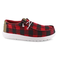 HEYDUDE Wally Buffalo Plaid