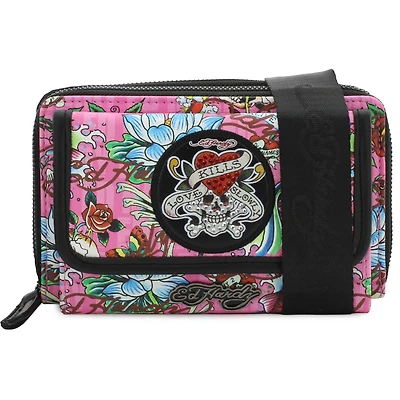 Ed Hardy Mina Wallet-On-A-String